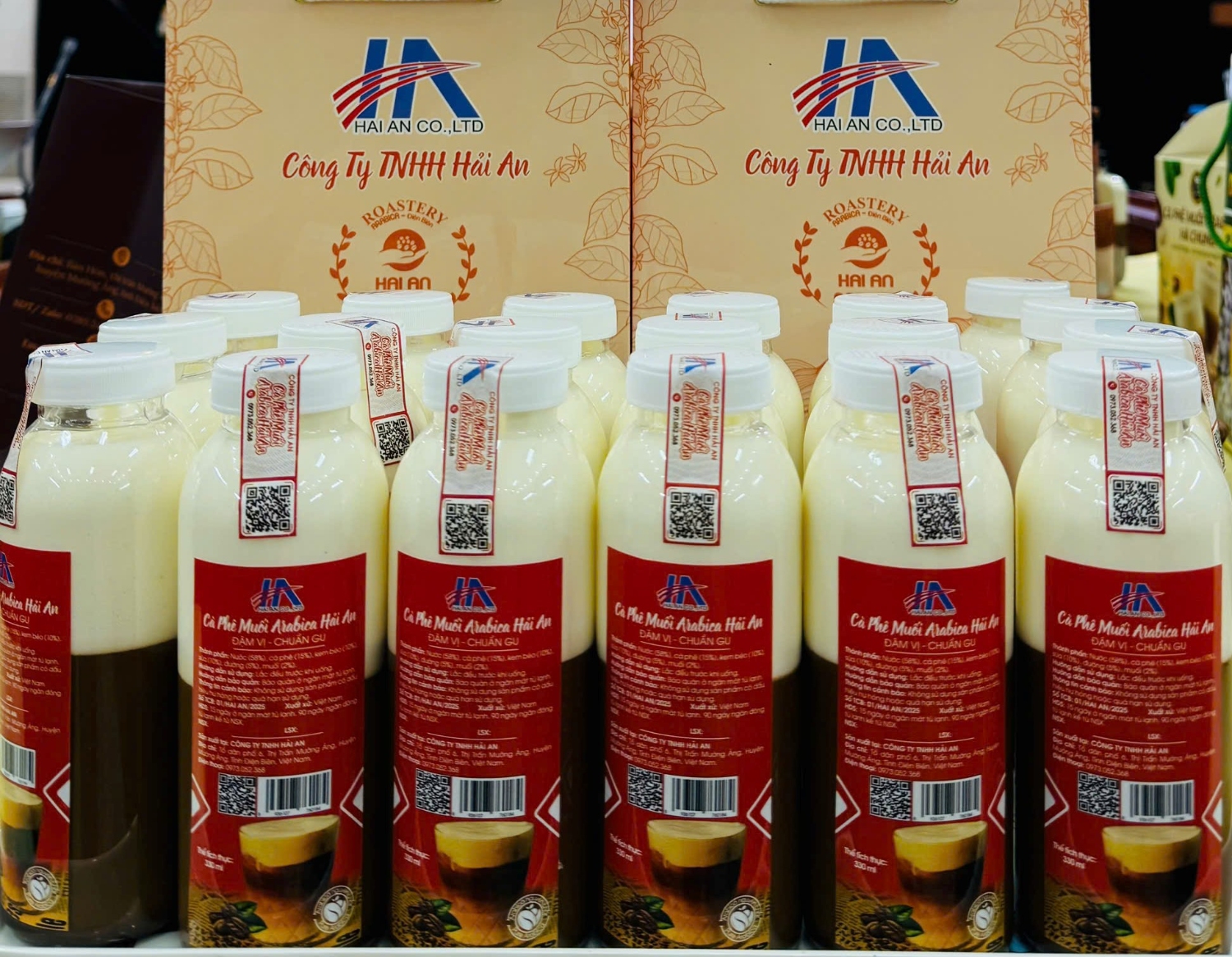 Cà phê muối Arabica Hải An - Sản phẩm OCOP 03 sao