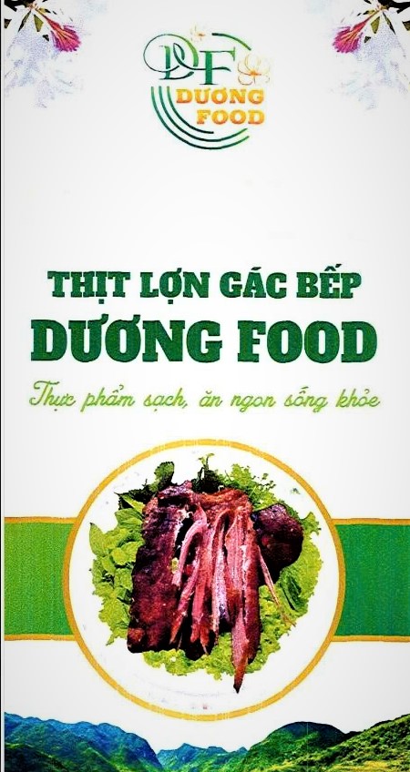 Thịt lợn gác bếp Dương Food - Sản phẩm OCOP 03 sao