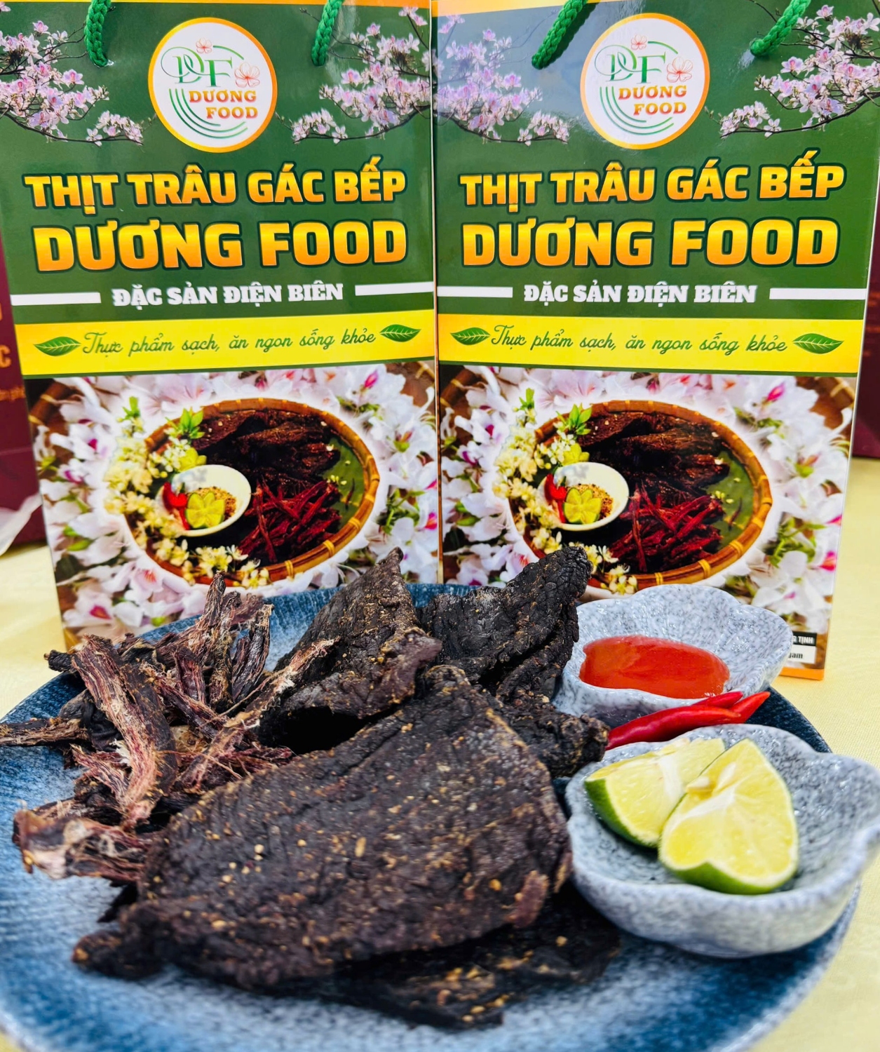 Thịt trâu gác bếp Dương Food - Sản phẩm OCOP 03 sao