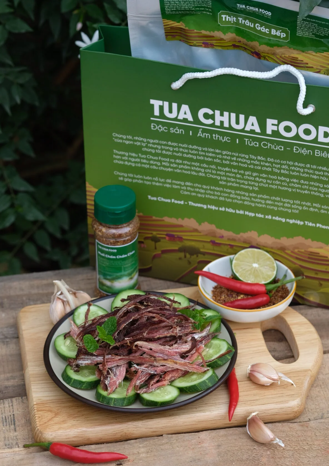 Thịt trâu gác bếp (HTX Nông nghiệp Tiên Phong) - Sản phẩm OCOP 03 sao